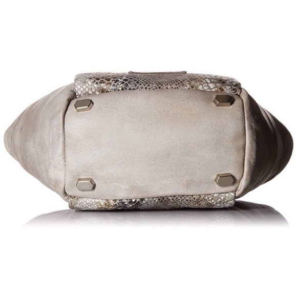 LIEBESKIND Berlin Dessert Beige Baraka Snake Bag - Picture 6 of 8